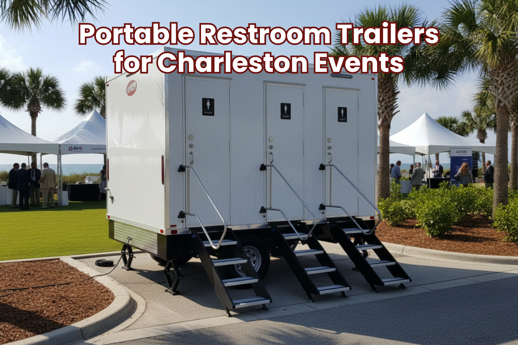 Portable Restroom Trailers for Events