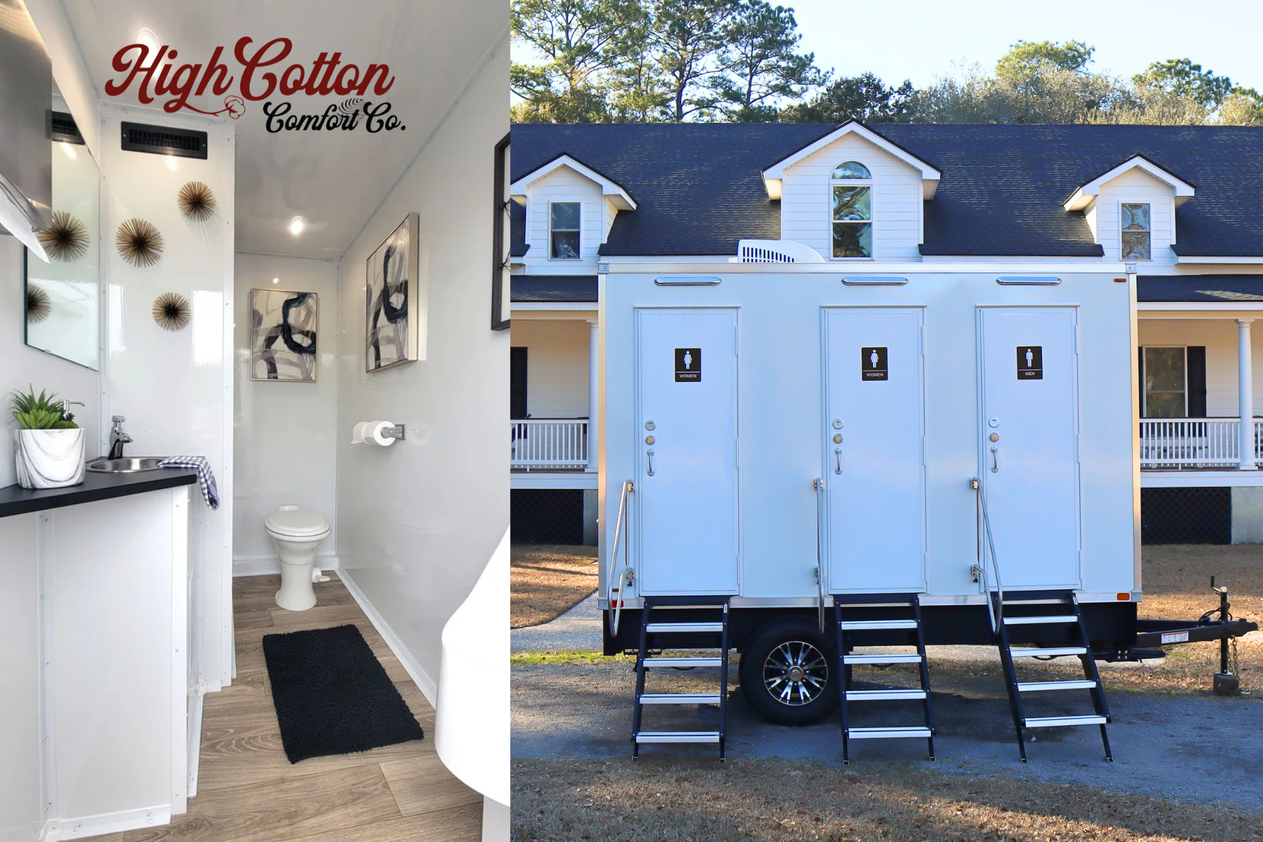 Charleston Graduation Party Restroom Trailers for 2026 Graduates